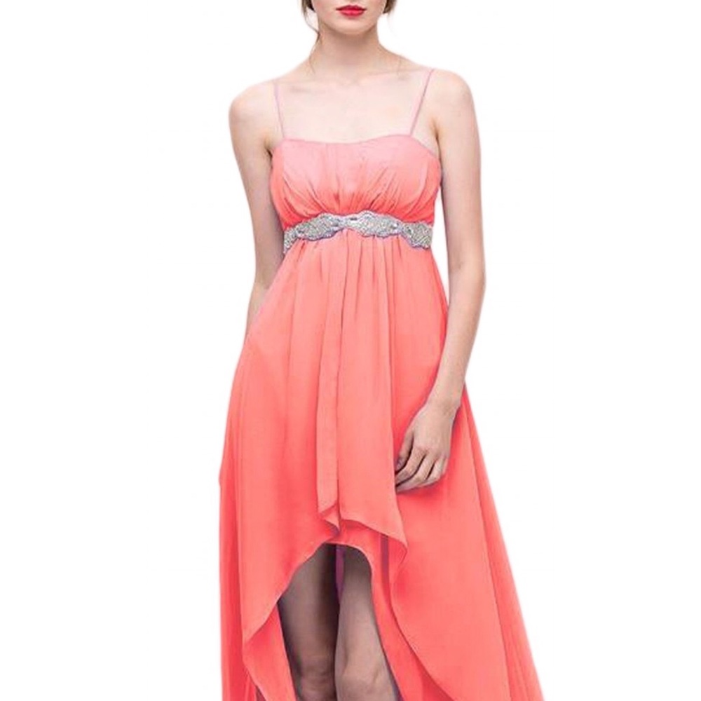 Eureka Fashion - Chiffon Hi-Low Gown